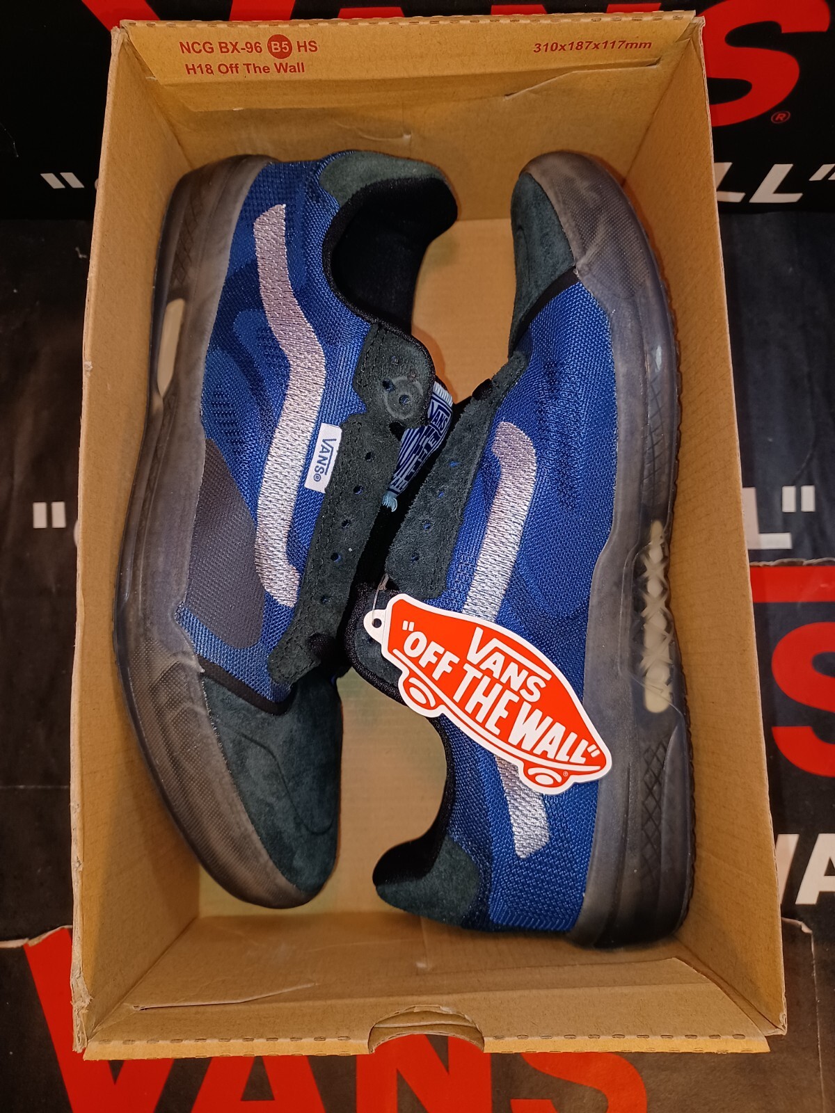 Vans EVDNT Ultimate Waffle Deuce Black Blue Men’s 8/Womens 9.5 Rare- VN0A5DY78B2 image 9