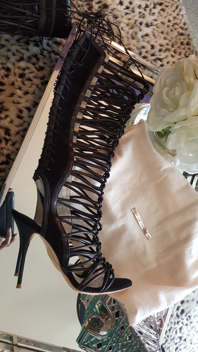 NEW SOPHIA WEBSTER Clementine Knee High Gladiator Lace Up NEW SOPHIA WEBSTER Clementine Knee High Gladiator Lace Up