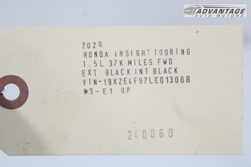 2019-2022 HONDA INSIGHT FWD REAR LEFT OR RIGHT COIL SPRING LOWER INSULATOR OEM - Picture 5 of 6