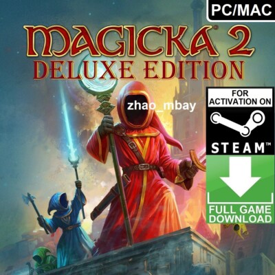 Magicka 2 DELUXE EDITION PC / MAC Steam KEY GLOBAL FAST DELIVERY co-op adventure