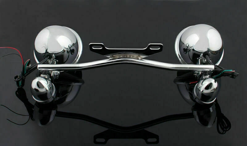 Driving Passing Turn Signal Spot Light Bar For Honda Yamaha Suzuki Kawasaki H0 Foto 3 de 4