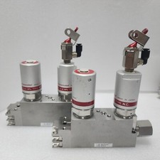 Lot of 2 Fujikin 567512 Diaphragm Valve Assy,0.5-0.6MPa,Type NC, Jp+96896
