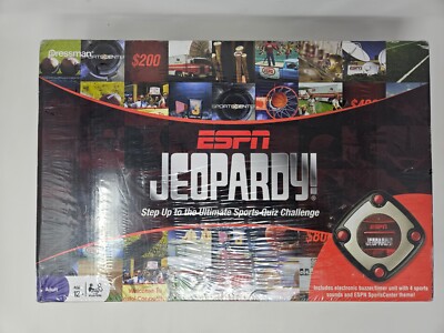 ESPN Jeopardy Boardgame - Pressman Toy Corporation 2008 - NEW