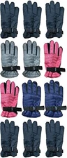 Yacht & Smith Winter Ski Lot Gloves Fleece Lined Water Resistant Men Woman Kids