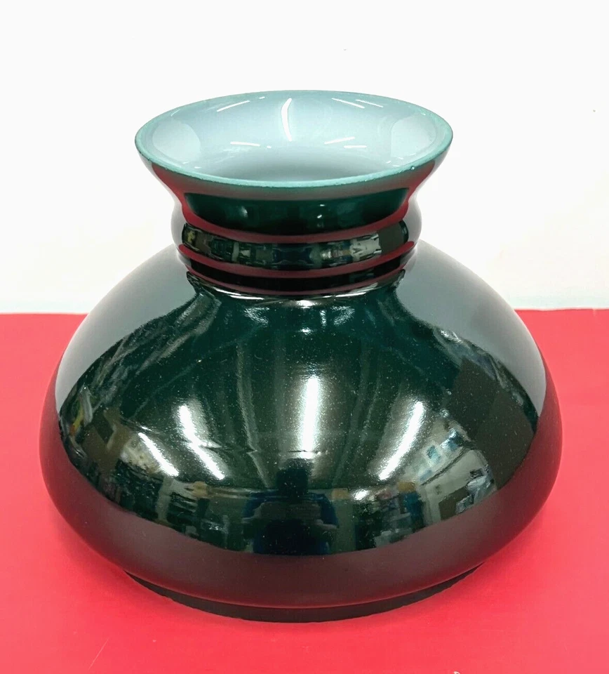 GLOBO de Reemplazo de Vidrio ESTUDIANTE VERDE 7" De Colección NUEVO 84211 Foto 2 de 4