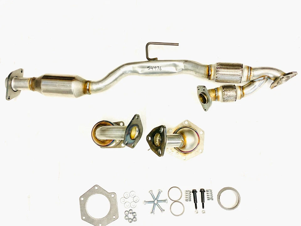 Fits: 2011 To 2017 Nissan Quest 3.5L Flex Y Pipe With Catalytic Converter Set Foto 4 de 4