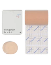 NewAdam TransTape, FTM Chest Binding, Trans Tape, Extra Wide KT Tape, 16.5 ft