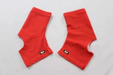 Sleefs (SLF) Men's Solid Football Athletic Cleat Covers AC2 Red Small/Medium 