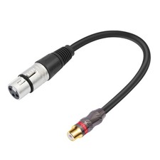 Metal RCAs to 3Pin Sound Sound Connectors Cable for Sound Interfaces Conversion