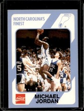 1989 Collegiate North Carolina's Finest Michael Jordan #18b Tar Heels