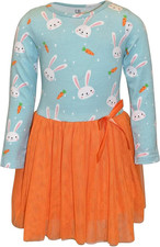 Girls Long Sleeve Tulle Tutu Dresses for Kid and Toddler