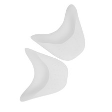 White 1 Pair Silicone Soft Ballet Pointe Dance Shoes Pads Dancing Toe Protec NY