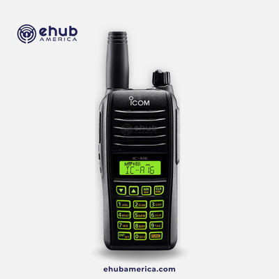 Icom A16 VHF Aviation Air Band Handheld Transceiver IC-A16