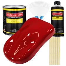 Restoration Shop Victory Red Acrylic Enamel Gallon Kit, Auto Paint