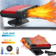 1200W Portable Electric Car Heater 12VDC Heating Fan Defogger Defroster Demister