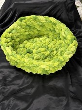 New Grinch Green Hand / Homemade Crochet Knitted Dog Cat Pet Animal Bed Bedding