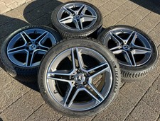 ORIGINAL 18" ALU WINTERRÄDER AMG MERCEDES C-KLASSE W205 A2054019500 A2054019600 ORIGINAL 18" ALU WINTERRÄDER AMG MERCEDES C-KLASSE W205 A2054019500 A2054019600