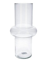 INNA-GLAS Blumenvase Aus Glas Elsabea, Recycelt, Klar, 31Cm, Ø15,1Cm