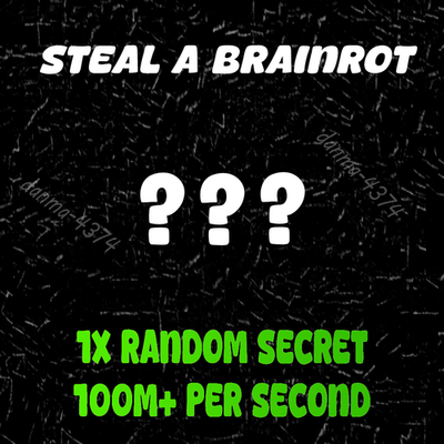 Steal A Brainrot | All Secret Items | SAB Rare Secrets | eBay UK