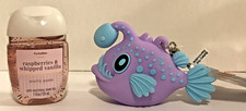 ANGLERFISH FISH POCKETBAC HAND SANITIZER HOLDER + GEL BATH BODY WORKS LIGHT UP 2