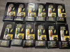 5.00-6.00 Lindy Glowspoon Fishing Lures Lot of 12 Brand New Variety Colors sizes