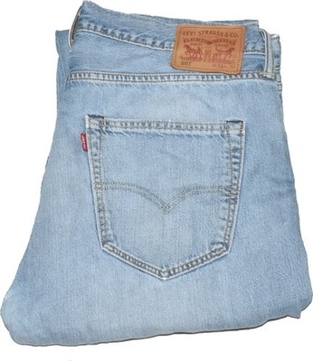 Levi's    501  Jeans  W36 L30  Blau  Vintage  Used/Destroyed Look