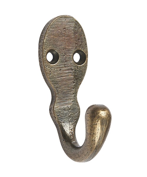 Ib Laursen - Wandhaken Kleiderhaken Handtuchhaken Metall Messing Vintage 0564-17-image