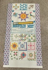 Vtg 1931 Mountain Mist Quilt Pattern #21 The Double Wedding Rings