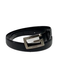 Ceinture femme GUCCI noire unie occasion