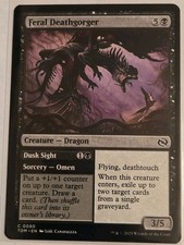 Feral Deathgorger Tarkir: Dragonstorm Regular
