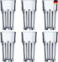 Arcoroc Arc J2598 Granity Longdrinkglas, 650Ml, Glas, Transparent, 6 StüCk