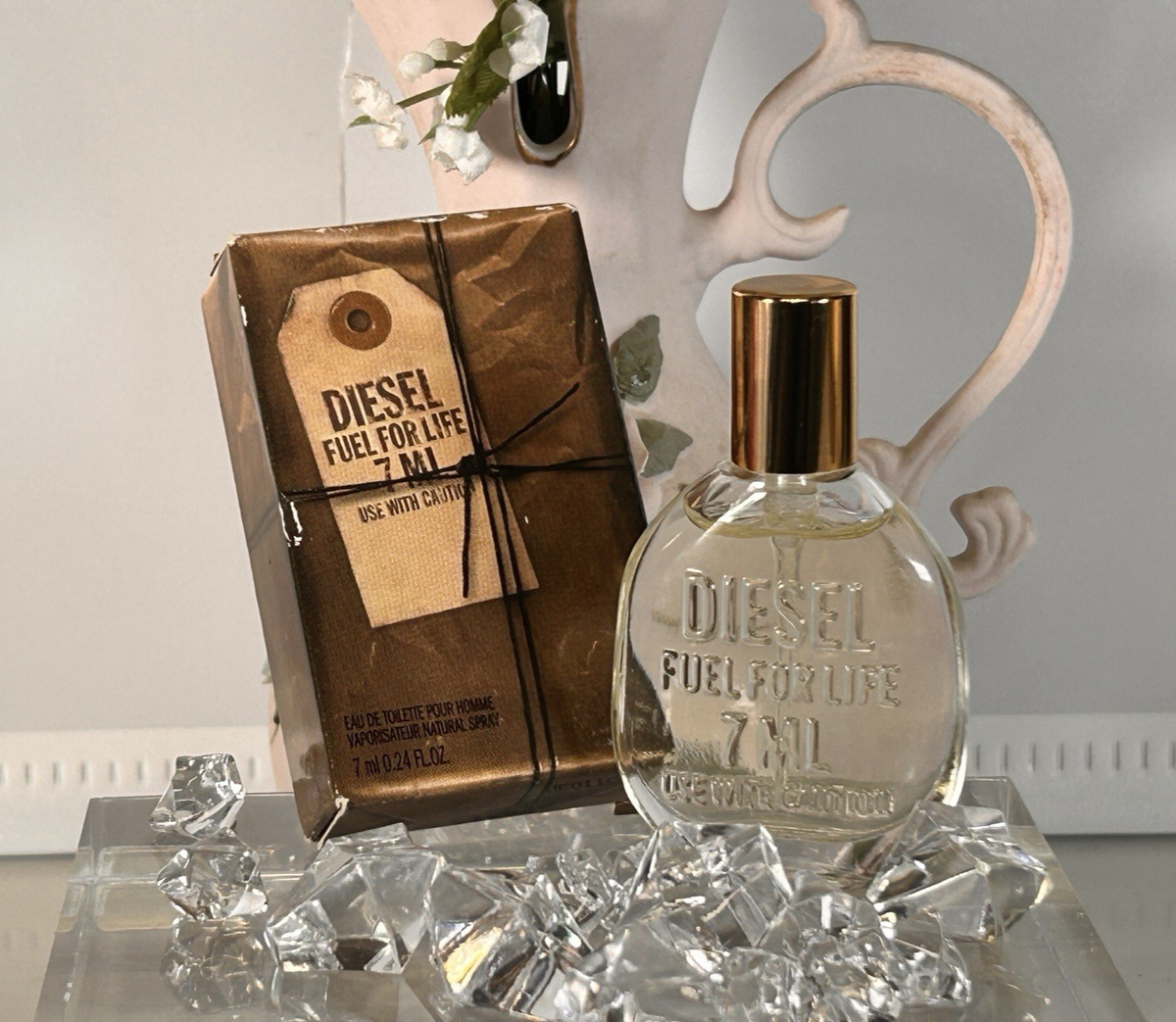 Diesel Fuel for Life EDT 0.24 oz / 7ml Mini Splash Men | eBay