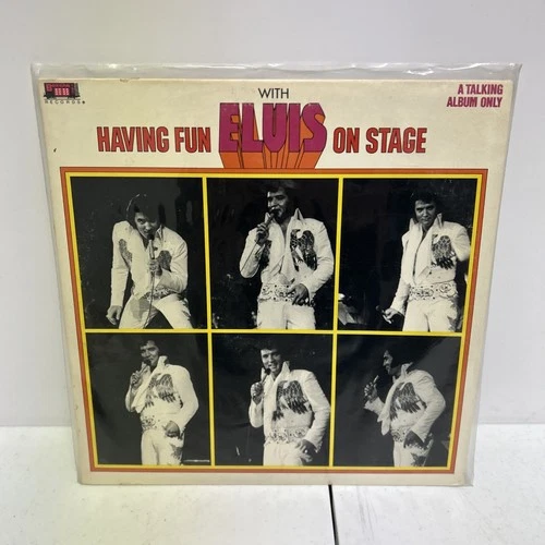 Elvis Presley - Having Fun With Elvis On Stage, Boxcar Press! 1974, NM!