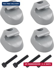 4PCS Sun Visor Clip Pair Interior-Bone for Kenworth Peterbilt S16-1023-661 Sun