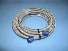 20 Foot Nos 15305nos Stainless Steel Braided Nitrous Line Hose -4an 20-foot 20 Foot Nos 15305nos Stainless Steel Braided Nitrous Line Hose -4an 20-foot
