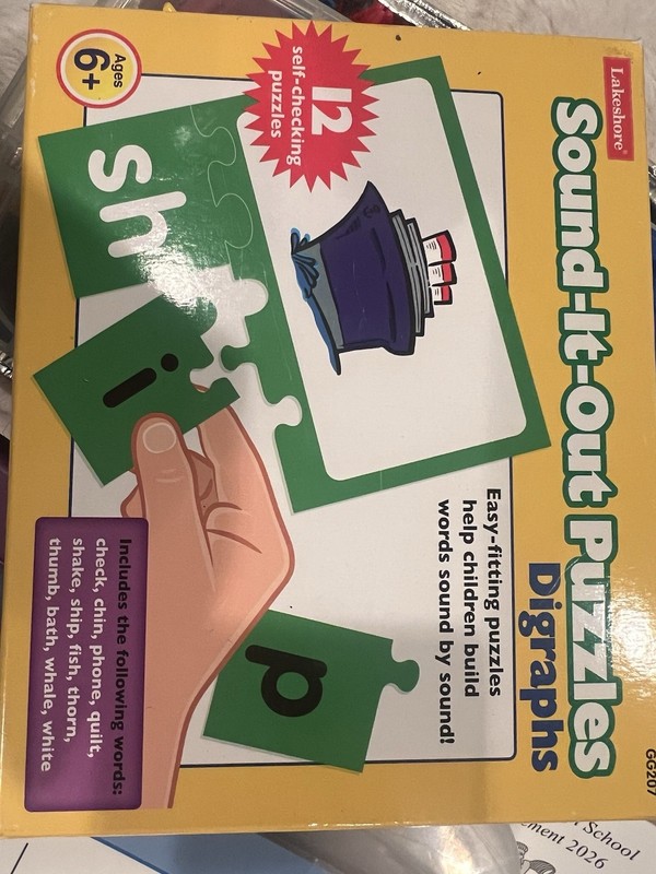 Sound It Out Puzzle Digraphs