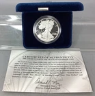 2008 W Proof Silver Eagle - Box & CoA