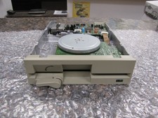 Vintage TEAC FD-55GFR 5.25" Floppy Disk Drive Tan Beige -NG2