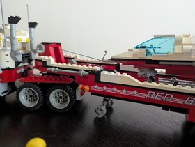 Vintage (1994) LEGO Model Team - set 5591 Mach II Red Bird Rig - Complete RARE !