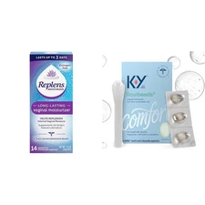 Replens Long-Lasting Vaginal Moisturizer, 14ct with Reusable applicator &... 