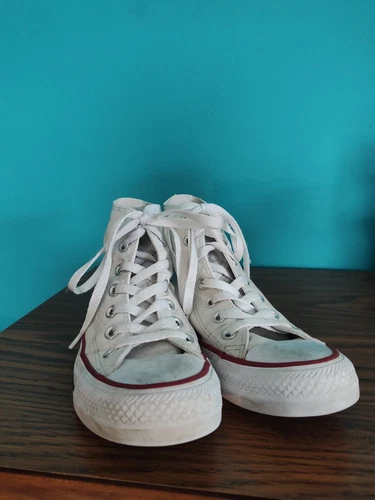 T shirt alte donna Converse All Star Chuck Taylor. Taglia 5 5