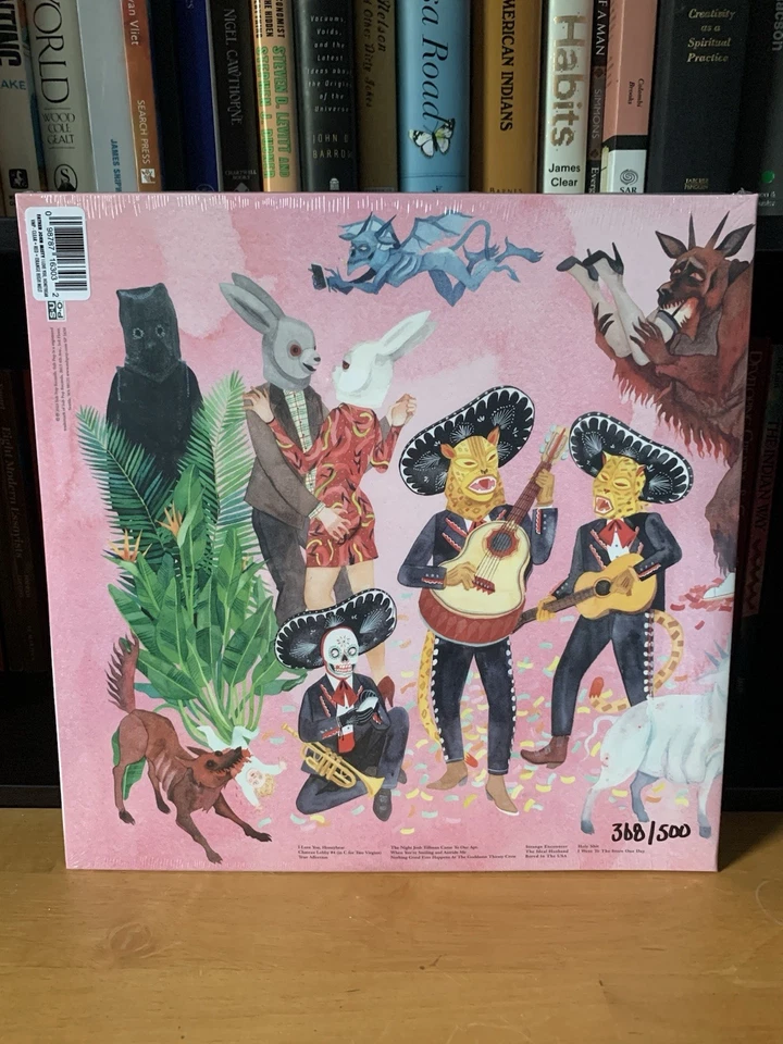 NUMBERED Father John Misty I Love You Honeybear RED ORANGE MELT vinyl Please VMP - Image 2 of 3