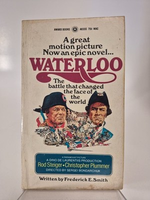 Waterloo Frederick E. Smith Award Books Rare, Tie-in 1970