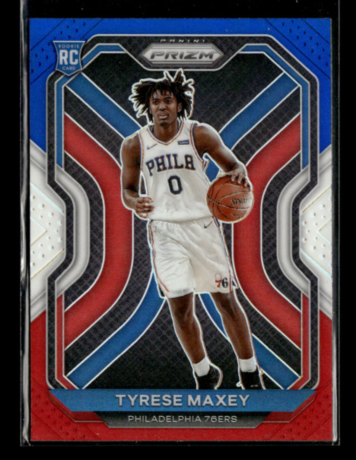 Tyrese Maxey 2020-21 Panini Prizm Basketball RC Red/White/Blue ① [jm77