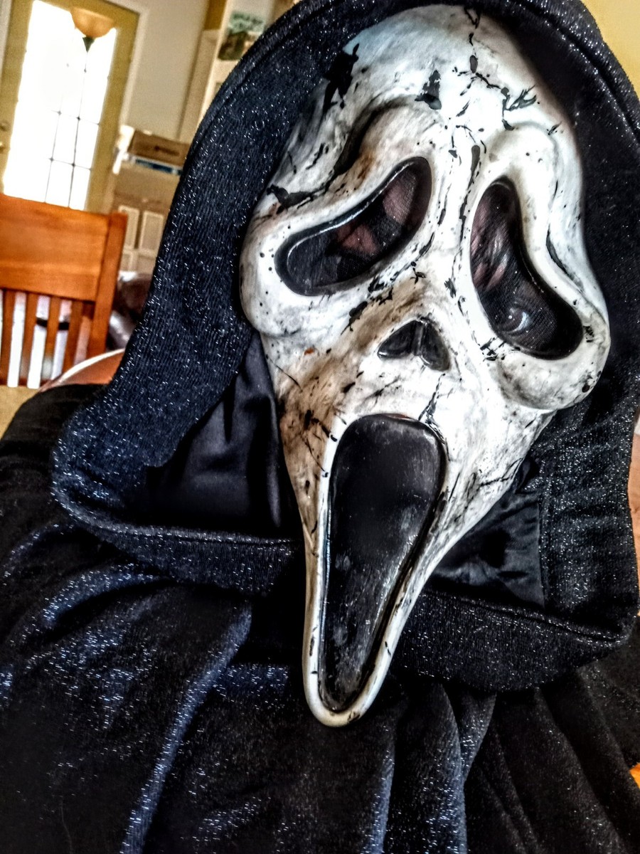Scream 6 Custom Weathered Mask Decayed Ghostface Masks 25th
