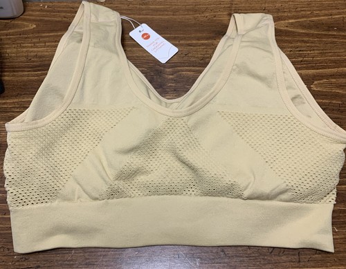 Breathable Cool Lift Up Air Bra - Seamless Wireless Cool Comfort Breathable XL