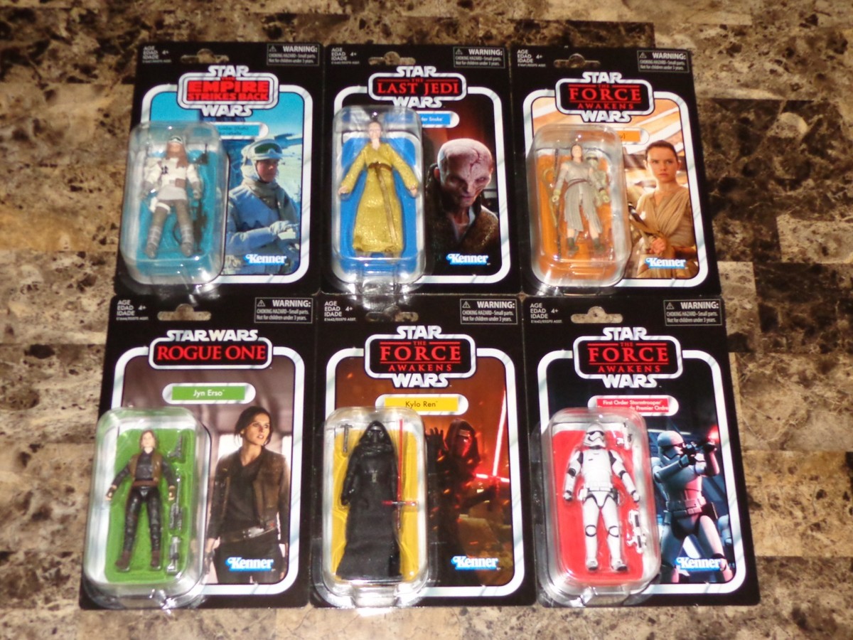 Star Wars Action Figure Set The Vintage Collection Lot Wave 2018 Series  MOC
