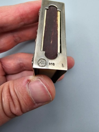 Silber Streichholzbox 800 er - Bild 8 von 8