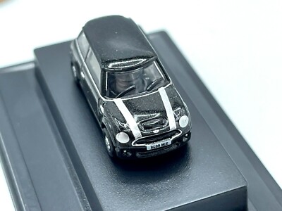 MINI Cooper S Diecast car Midnight Black 1:148 N Scale Oxford R56