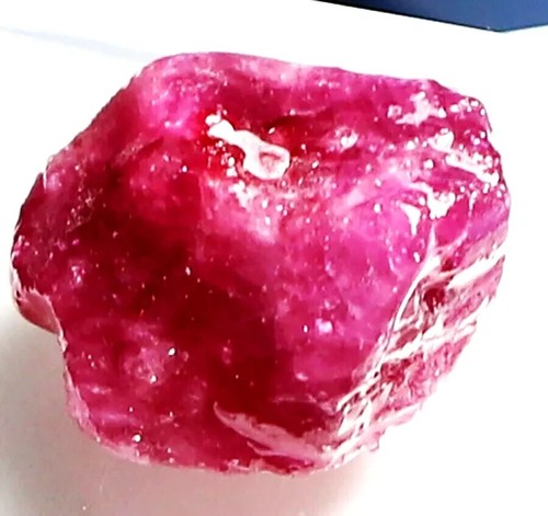 RUBINO ROSSO NATURALE GREZZO 110,00 CT PIETRA PREZIOSA SFUSA MODA GIOIELLI VENDITA NEGOZIO REGALO - Foto 4 di 5
